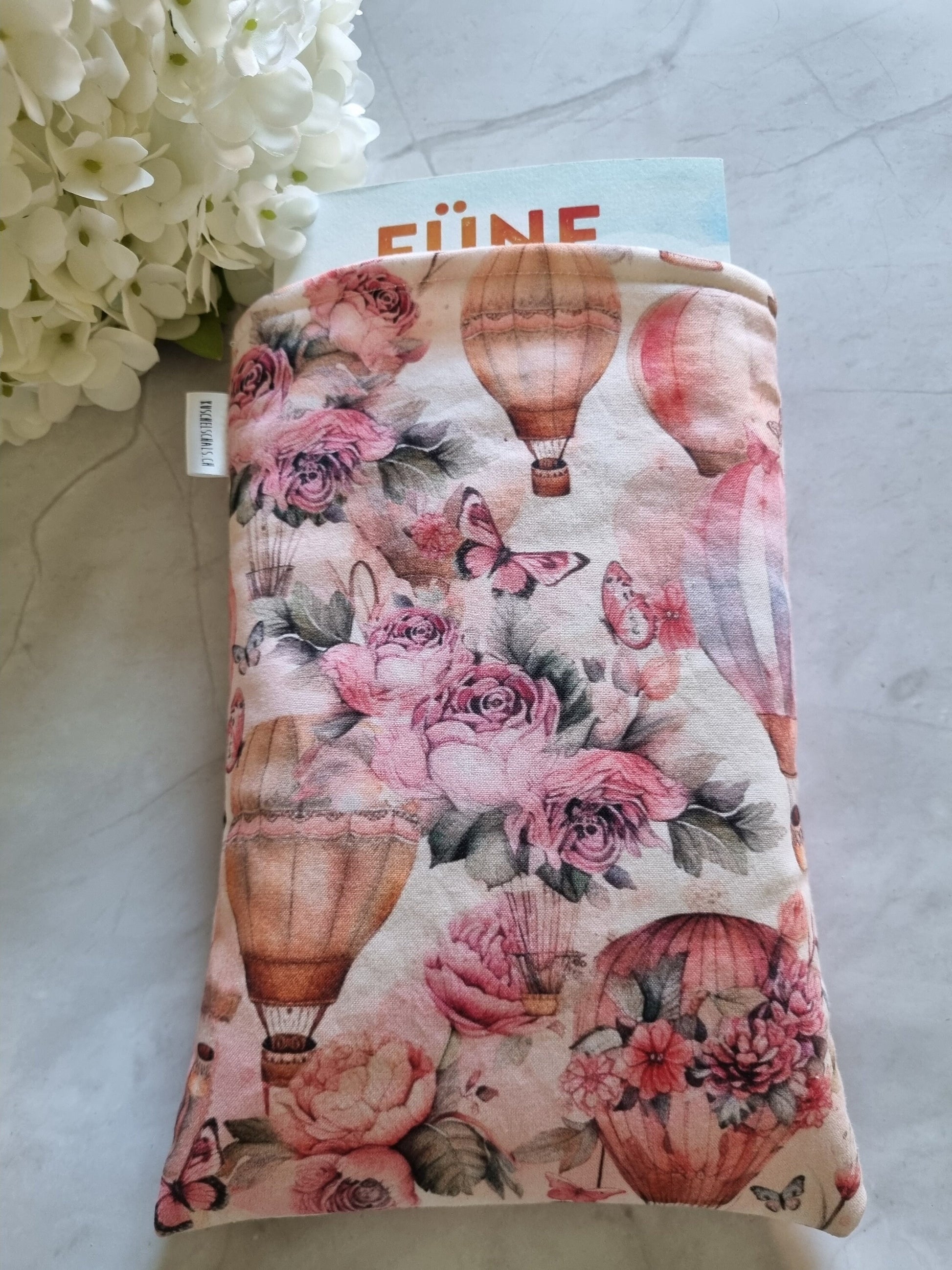 Pink Fantasy Book Cover for Paperback Books - Handmade Protective Book Sleeve - romance Reader Gift - Romance Lover's Gift