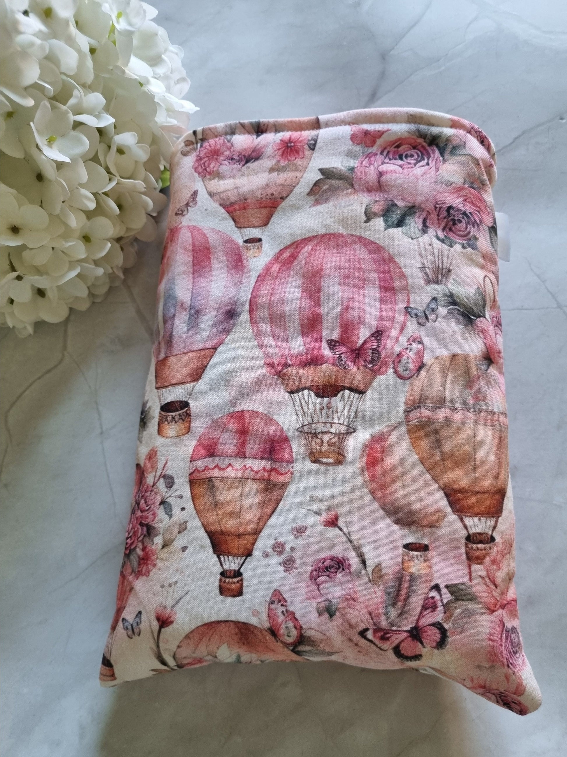 pink romantic Fantasy Book Cover for Paperback and Hardcover Books Handmade Protective Book Sleeve - Romance Reader Gift Pink Lover's Gift