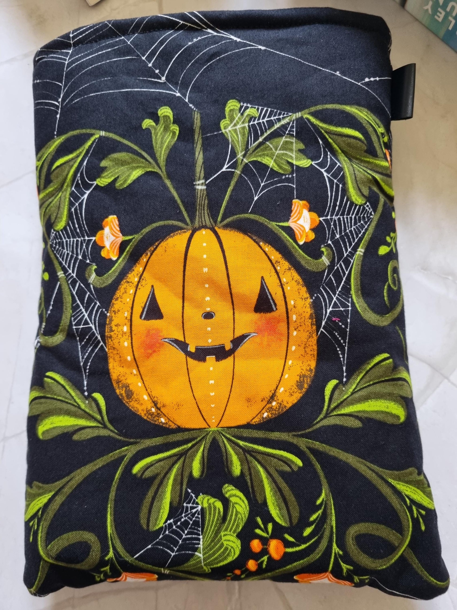 Fantasy Book Cover for Paperback and Hardcover Books - Handmade Protective Book Sleeve - Fantasy Reader Gift - Spider Lover's Gift