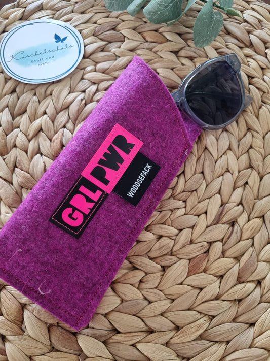 Handmade Felt Glasses Case Eco-Friendly Eyewear Storage Pouch Soft & Lightweight Glasses Protector | Durable Eyewear Organizer gift for her