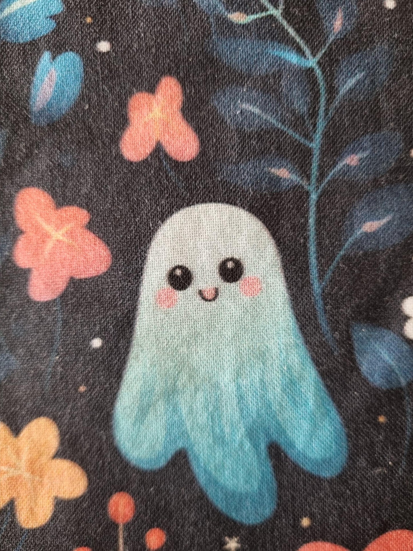 Fantasy Book Cover for Paperback and Hardcover Books - Handmade Protective Book Sleeve - Fantasy Reader Gift - ghost Lover's Gift