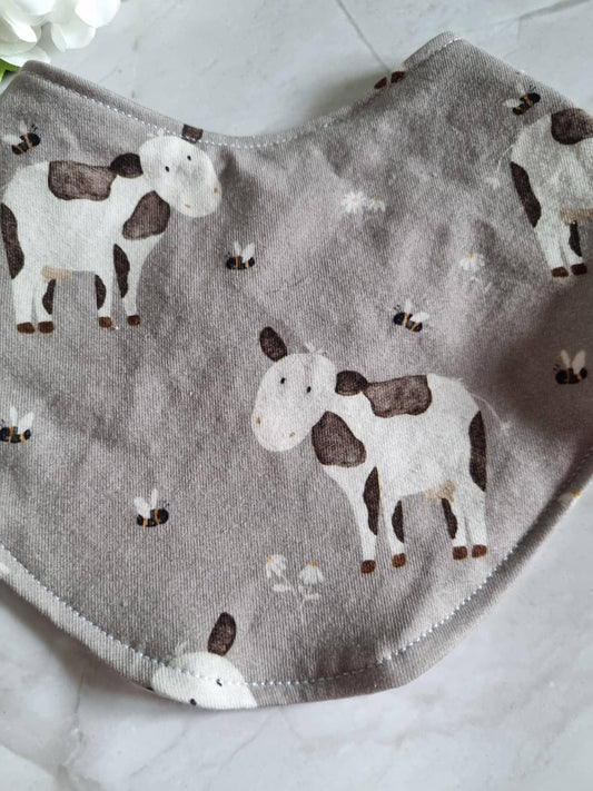 Organic Cotton Baby Scarf Jersey Bandana | Burp cloth Baby Bandana | Soft and Washable Newborn Scarf | Ideal Baby Gift Babyshower Baby Bib