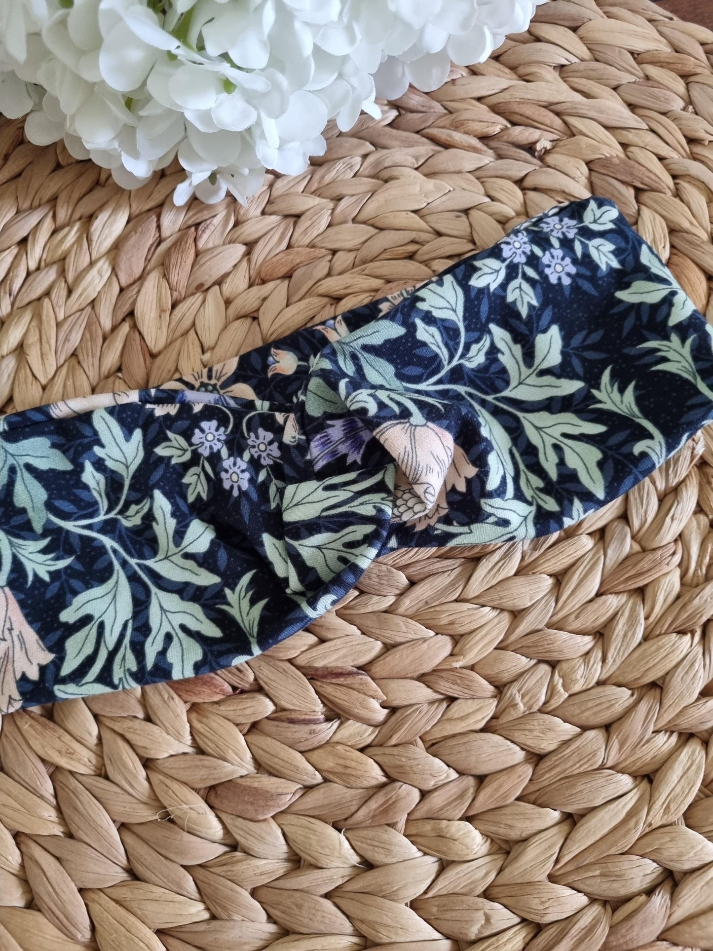 Handmade Organic Jersey Headbands - Soft, Wide Ear Covering soft headband for adults organic jersey Headband Hair accessory handmade