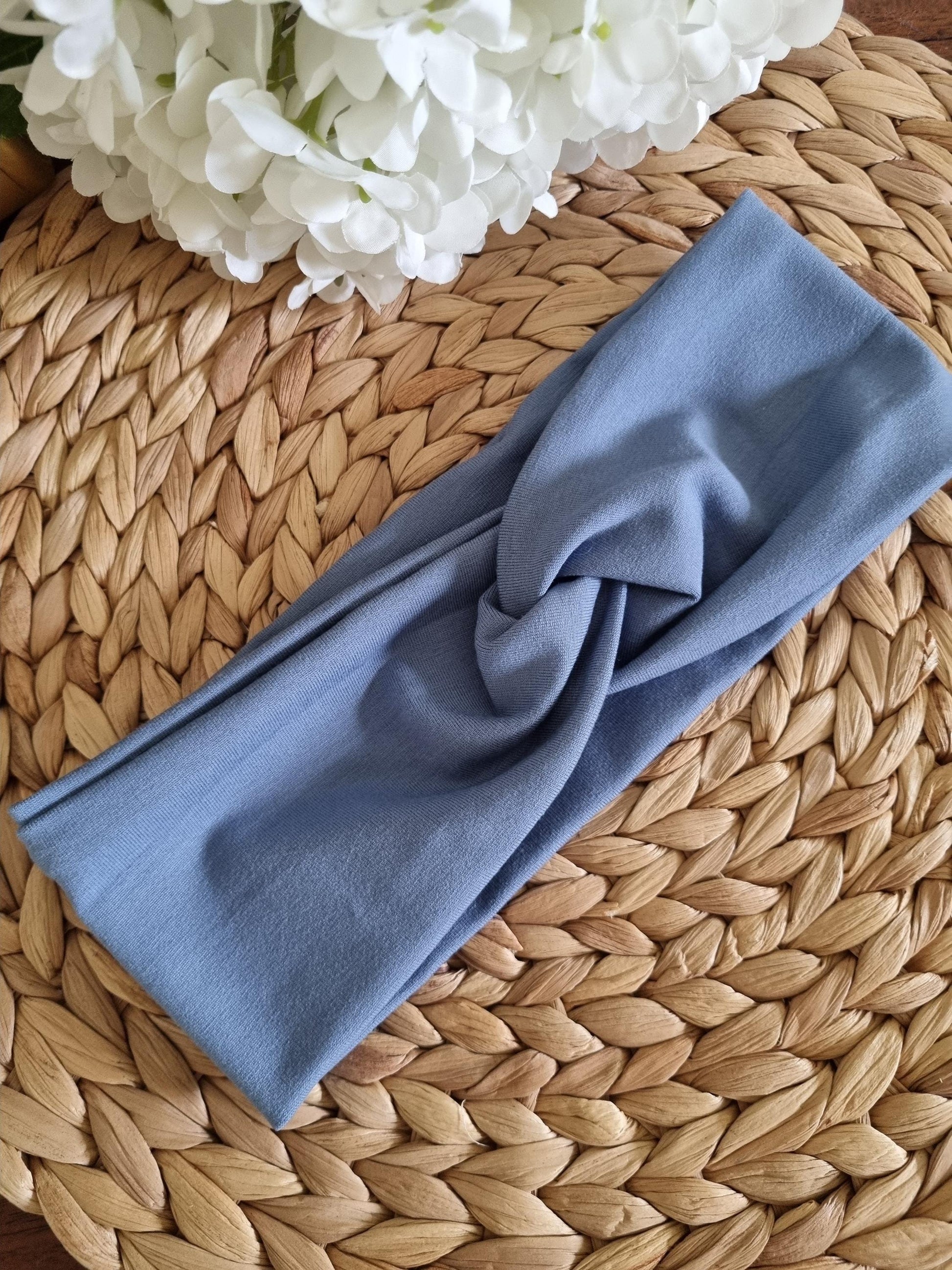 Handmade Organic Jersey Headbands - Soft, Wide Ear Covering soft headband for adults organic jersey Headband Hair accessory handmade