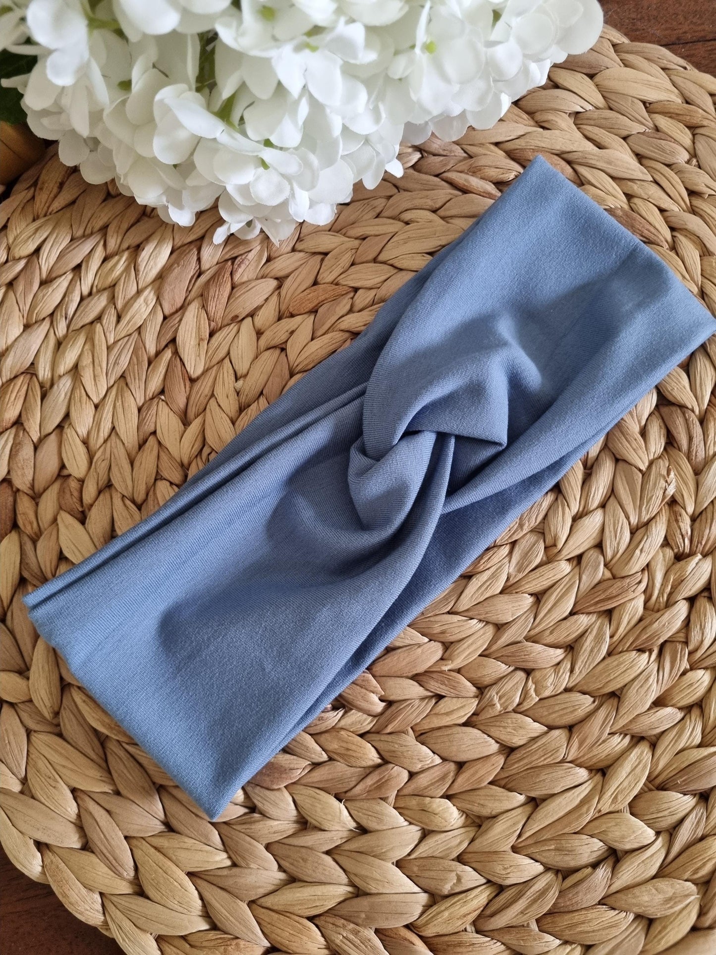 Handmade Organic Jersey Headbands - Soft, Wide Ear Covering soft headband for adults organic jersey Headband Hair accessory handmade