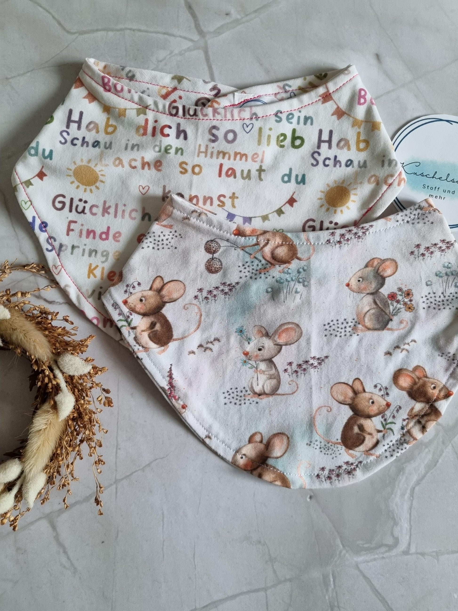 Organic Cotton Baby Scarf Jersey Bandana Set | Burp cloth Baby Bandana SET | Soft and Washable Newborn Scarf | Ideal Baby Gift Babyshower