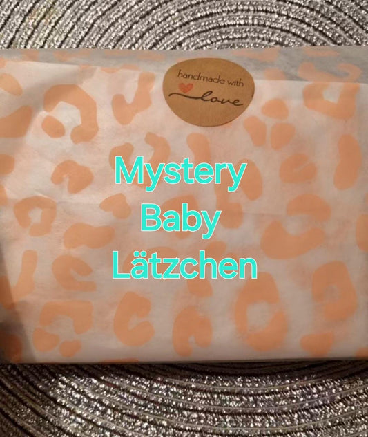 Mystery Box Baby Bib handmade - sewn by me - the perfect surprise for yourself or somebody else
