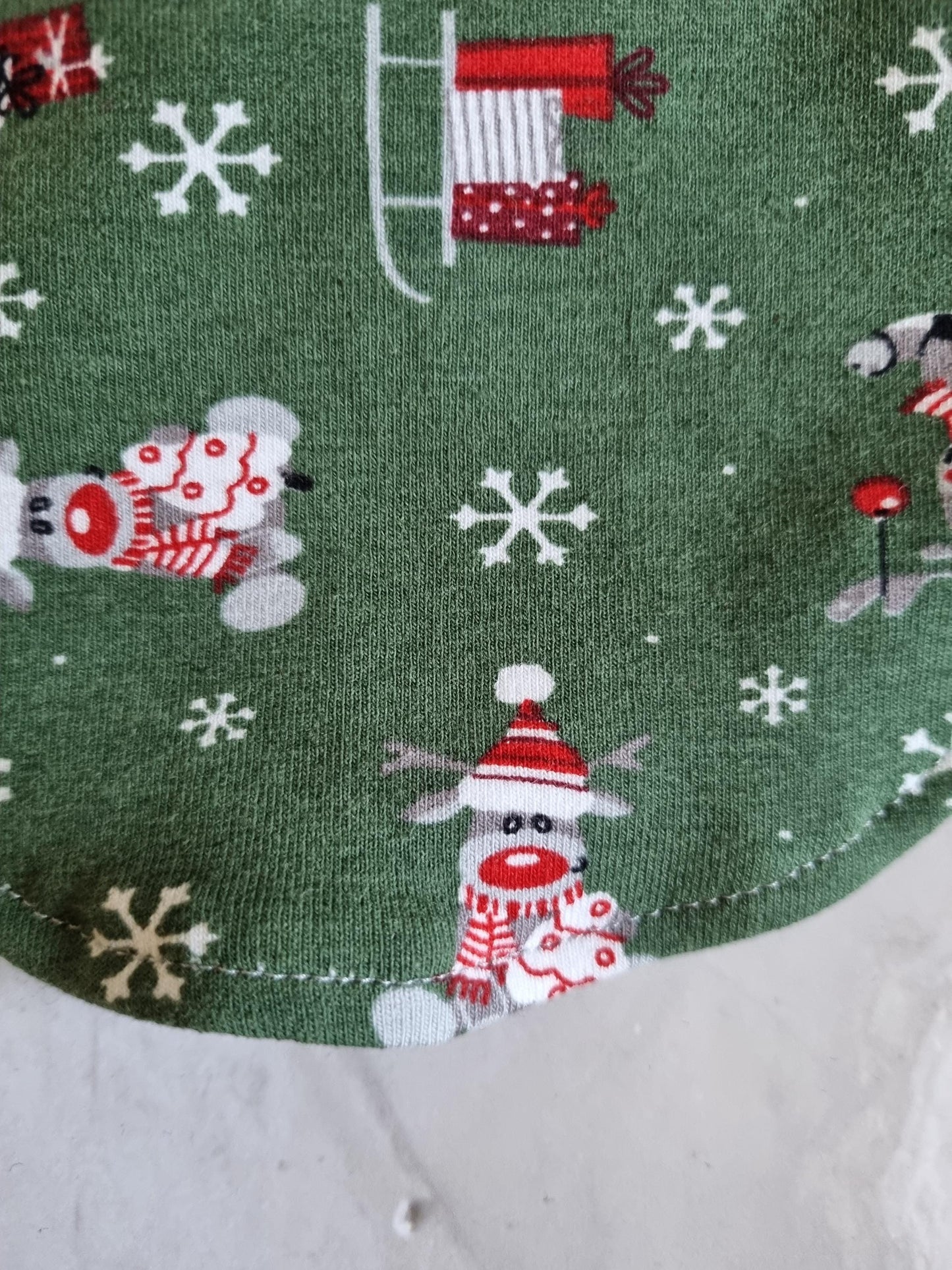 Christmas Cotton Baby Scarf Jersey Bandana Set | Burp cloth Baby Bandana SET | Soft and Washable Newborn Scarf | last minute Gift Babyshower