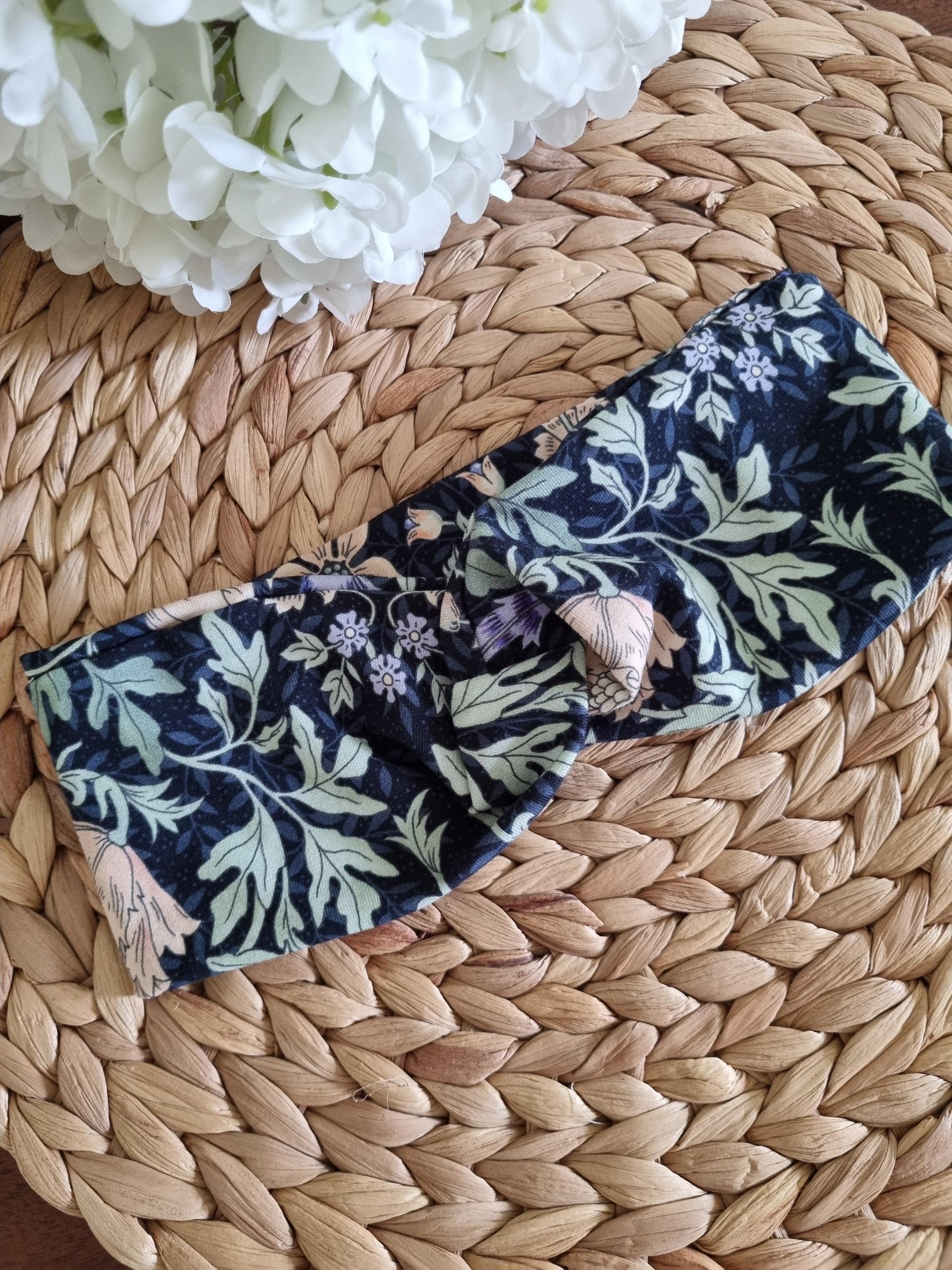 Handmade Organic Jersey Headbands - Soft, Wide Ear Covering soft headband for adults organic jersey Headband Hair accessory handmade