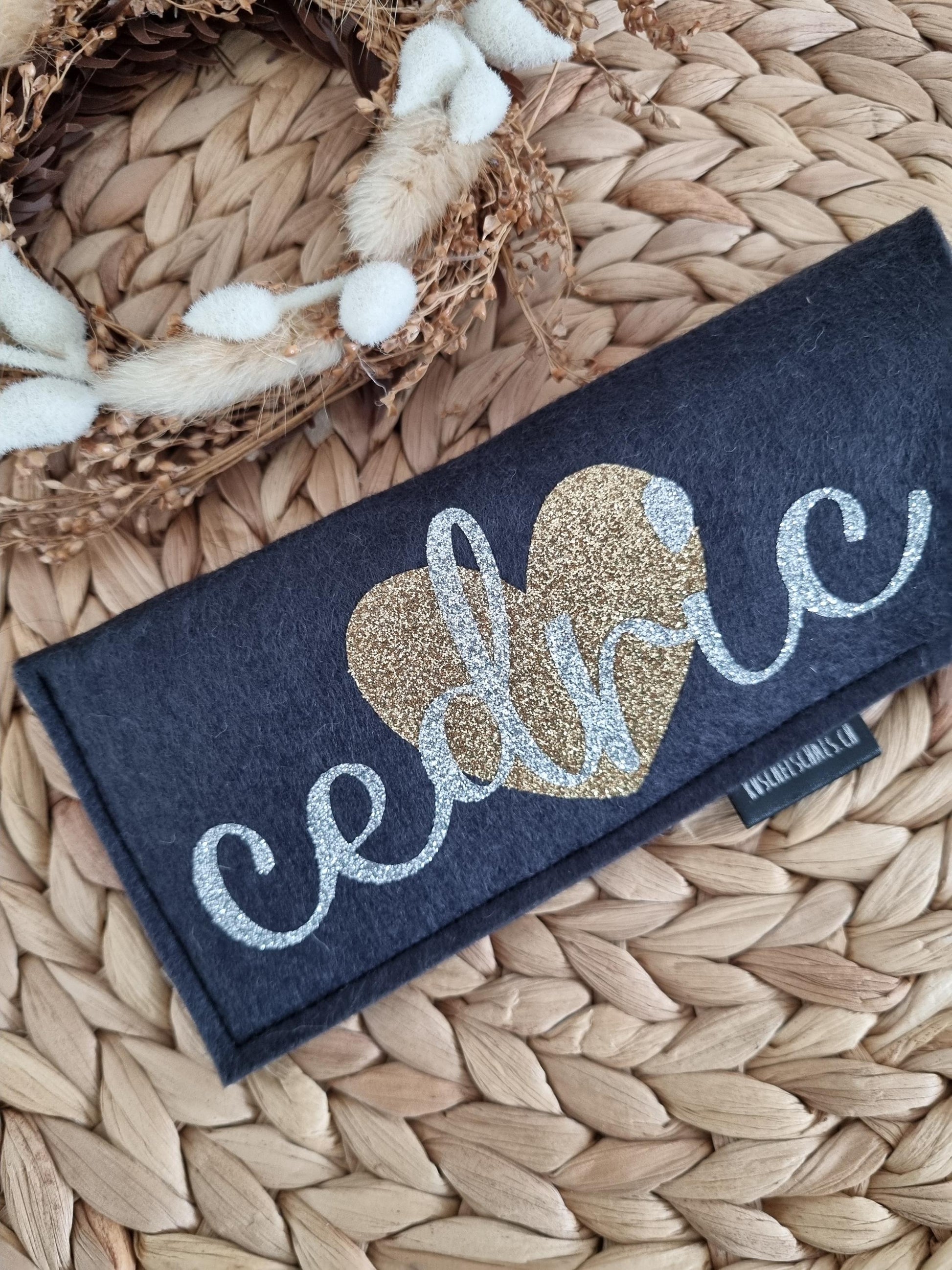 Handmade Felt Glasses Case Eco-Friendly Eyewear Storage Pouch Soft & Lightweight Glasses Protector | Durable Eyewear Organizer gift for dad