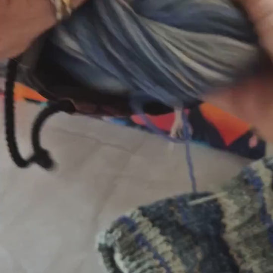 Fantasy mystical Print project Bag for knitting or crochet perfect gift for any crafter knitter crocheter cross stitch handmade