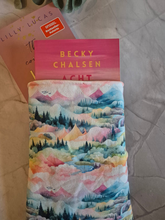 Mountain Landscape Fairytale Book Cover Kindle Kobo - 3 Sizes - Handmade