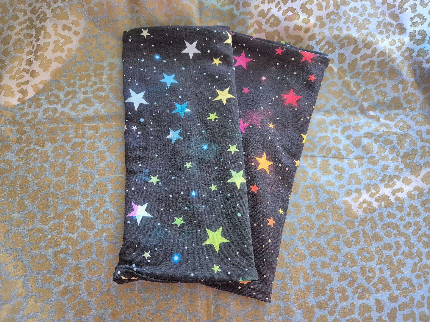 Stylish cozy wristwarmers for adults organic cotton wrist warmers organic jersey choose your Print