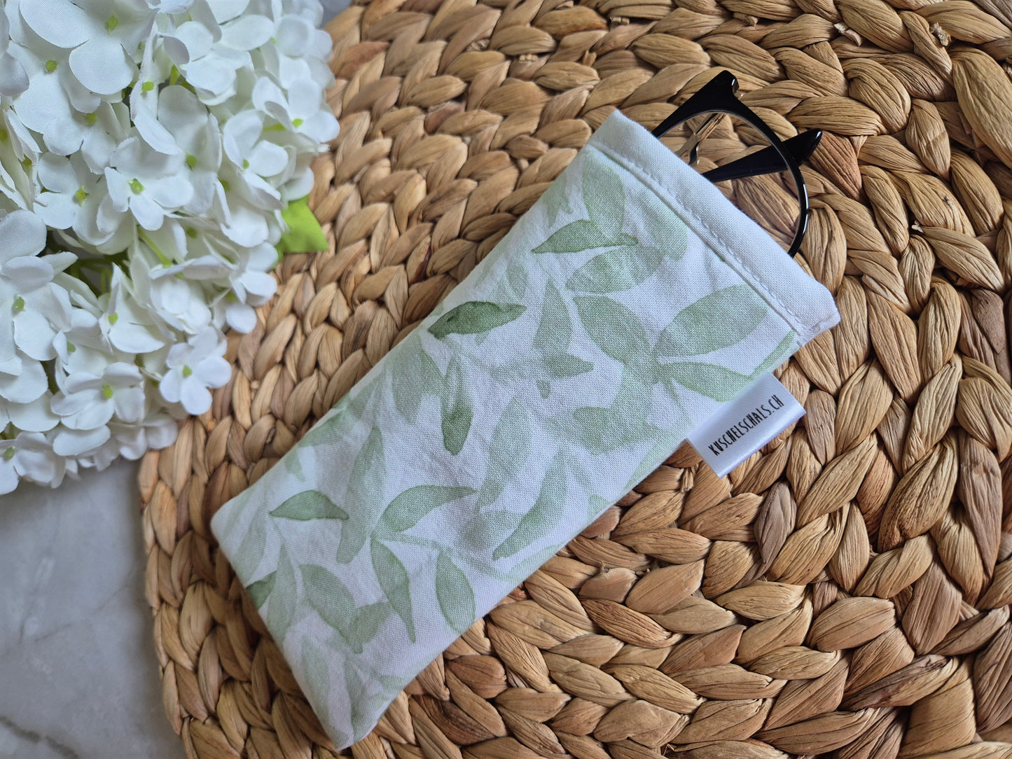 Brillenetui Glasses Case  Eco-Friendly Eyewear Storage Pouch  Soft & Lightweight Glasses Protector  Eyewear Organizer Gift for her