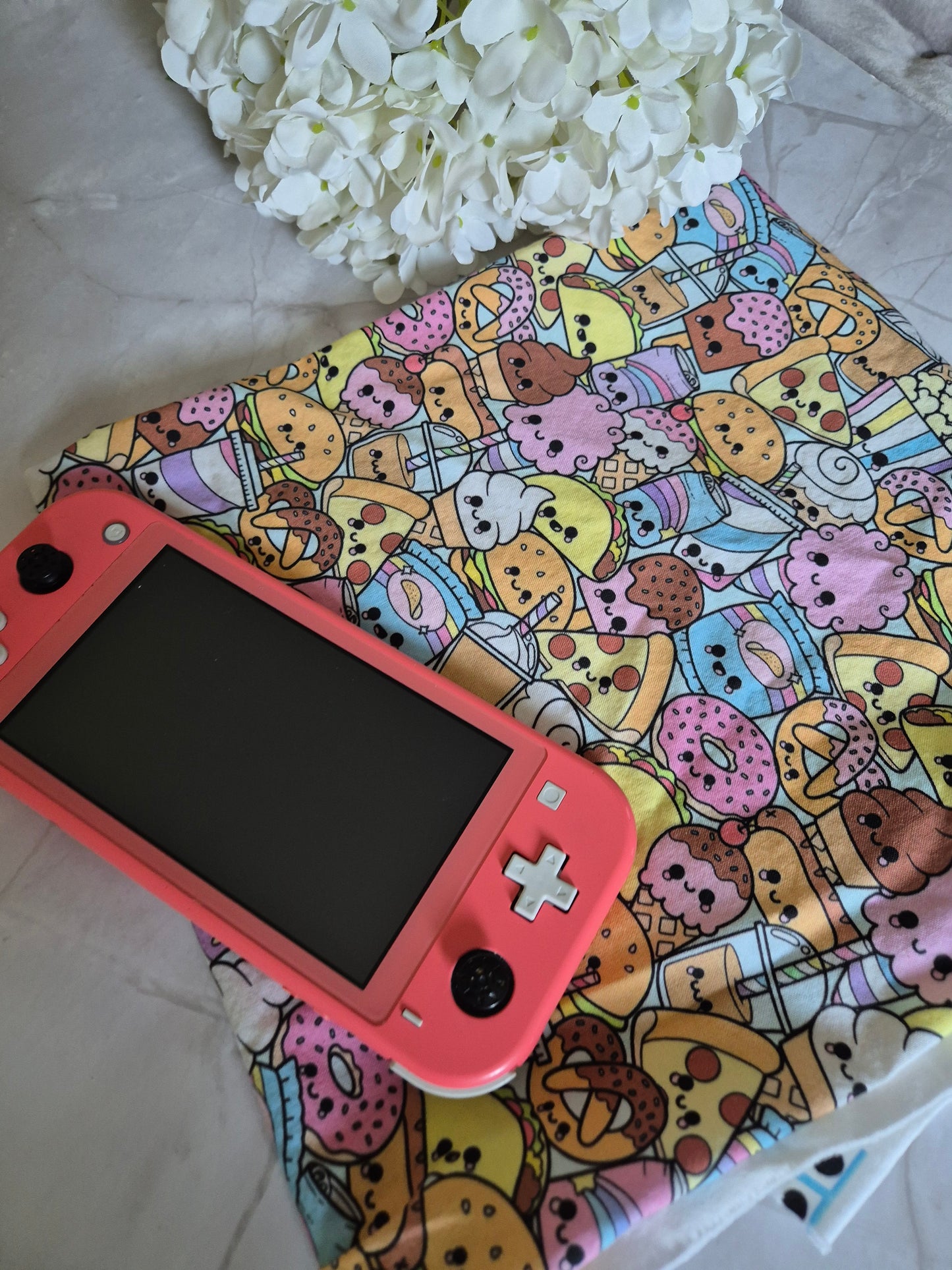 Padded Cover for Switch 1 / Switch 2 / Oled / Nintendo DS handmade with Zipper choose your fabric matcha kawaii Gaming add Personalisation