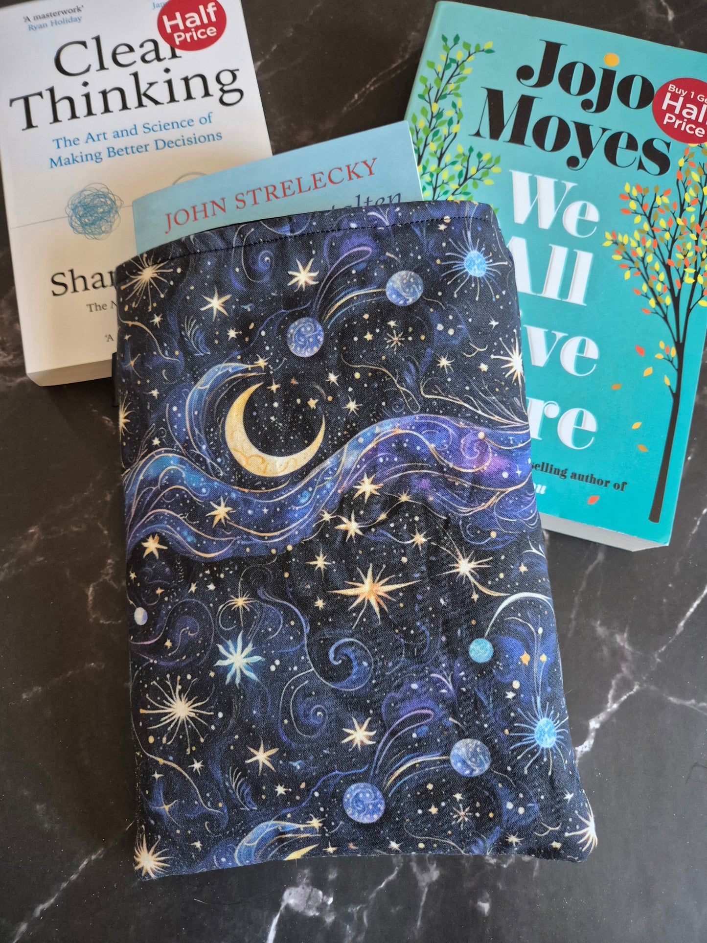 MYSTICAL night Sky Book Cover Kindle Kobo - 3 Sizes - Handmade