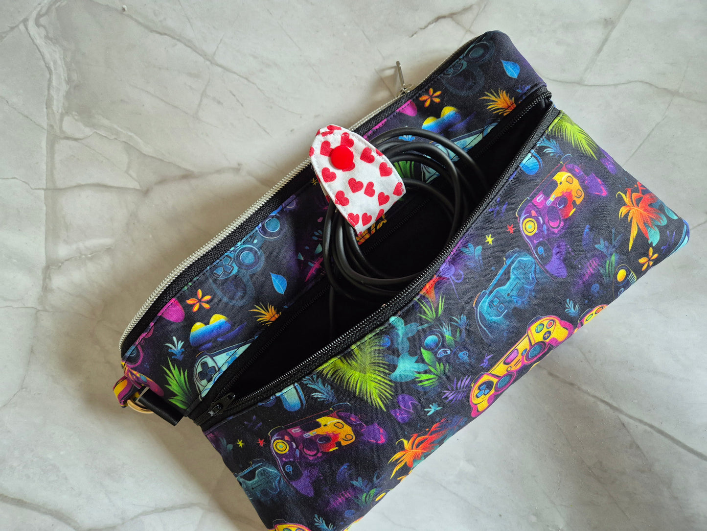 Padded Cover for Switch 1 / Switch 2 / Oled / Nintendo DS handmade with Zipper choose your fabric matcha kawaii Gaming add Personalisation