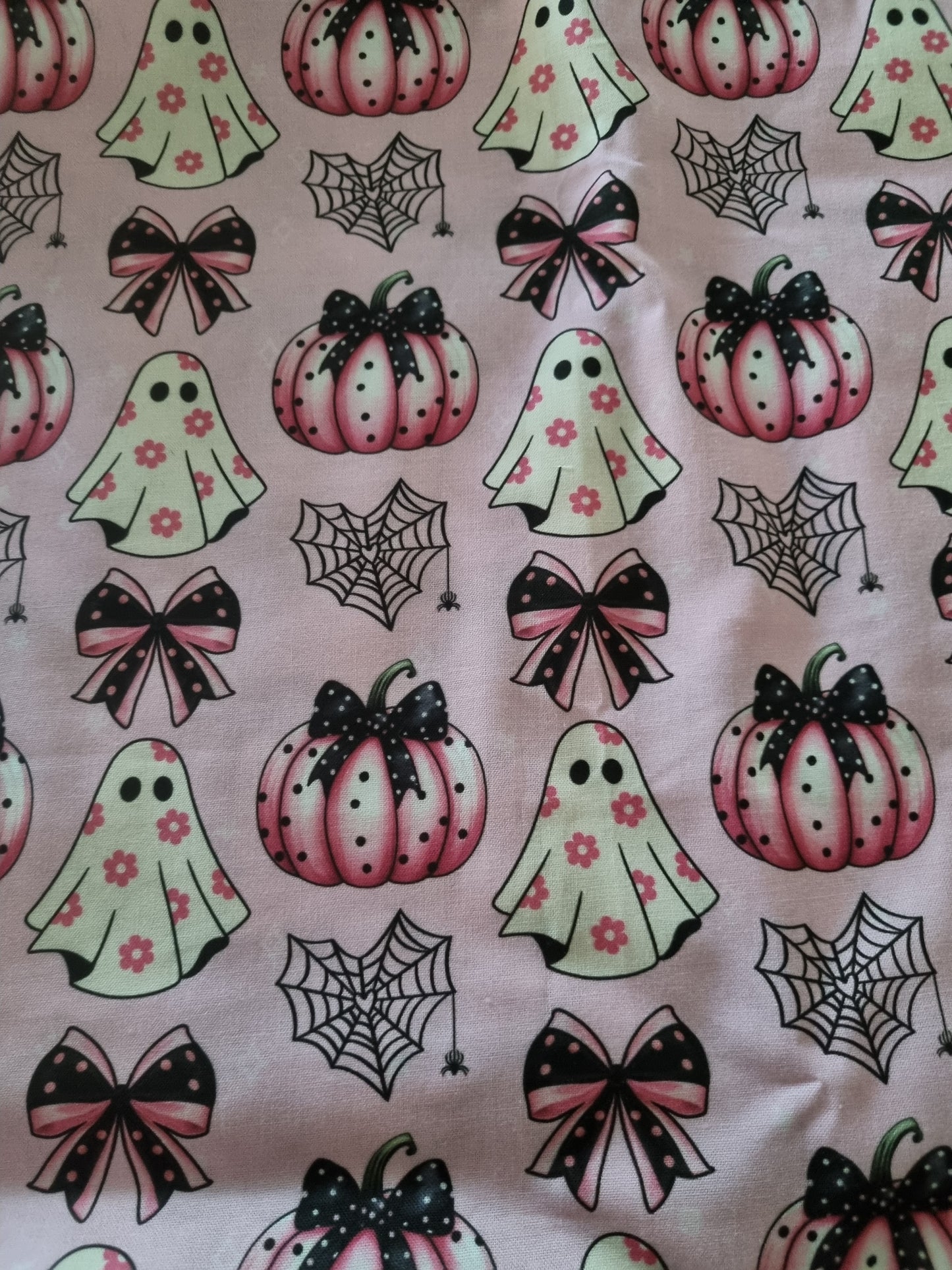 Halloween Pink Ghost Book Cover Kindle Kobo - 3 Sizes - Handmade Book Sleeve