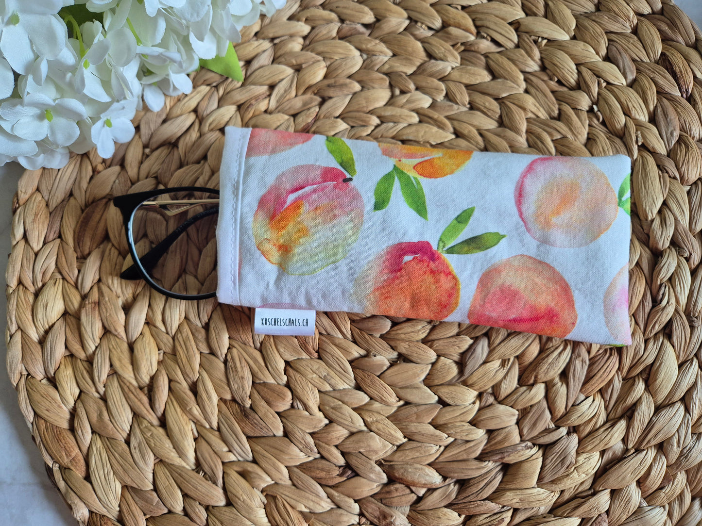 Étui à lunettes en feutre fait main | Pochette de rangement pour lunettes écologique | Protection de lunettes souple et légère | Cadeau organisateur de lunettes pour elle