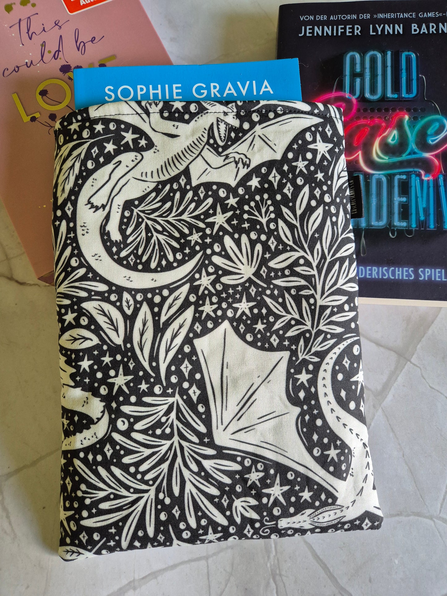 Dragon Fantasy Book Cover Kindle Kobo - 3 Sizes - Handmade