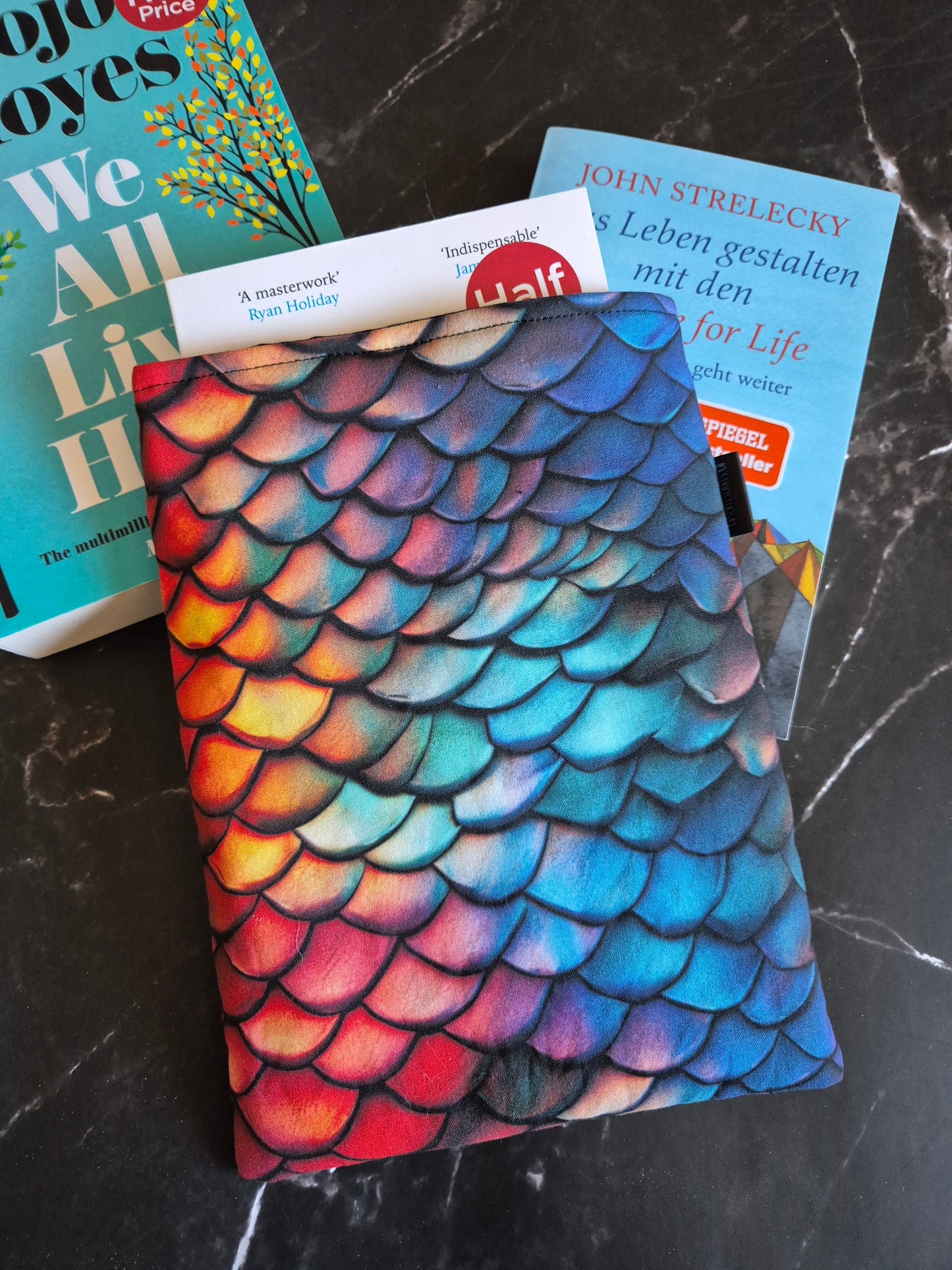 Dragonskin Book Cover Kindle Kobo - 3 Sizes - Handmade