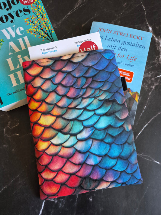 Dragonskin Book Cover Kindle Kobo - 3 Sizes - Handmade