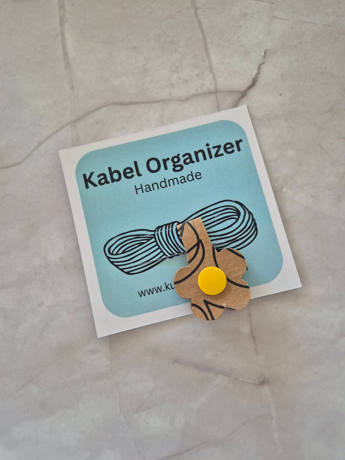 Kabelhalter Diverse Designs aus Snapppap (vegan) oder Kunstleder