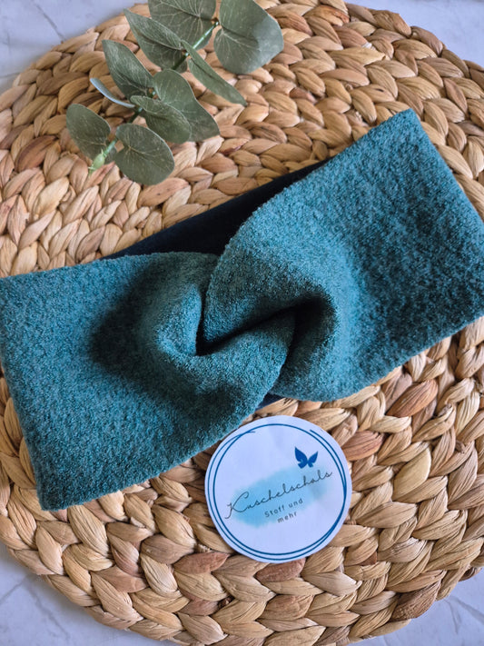 Ohrenwärmer aus Merinowolle, Winter-Stirnband, gedrehter Ohrenwärmer, Luxus-Ohrwärmer, Geschenk für Sie, Accessoires für kaltes Wetter, Wintermode-Accessoire