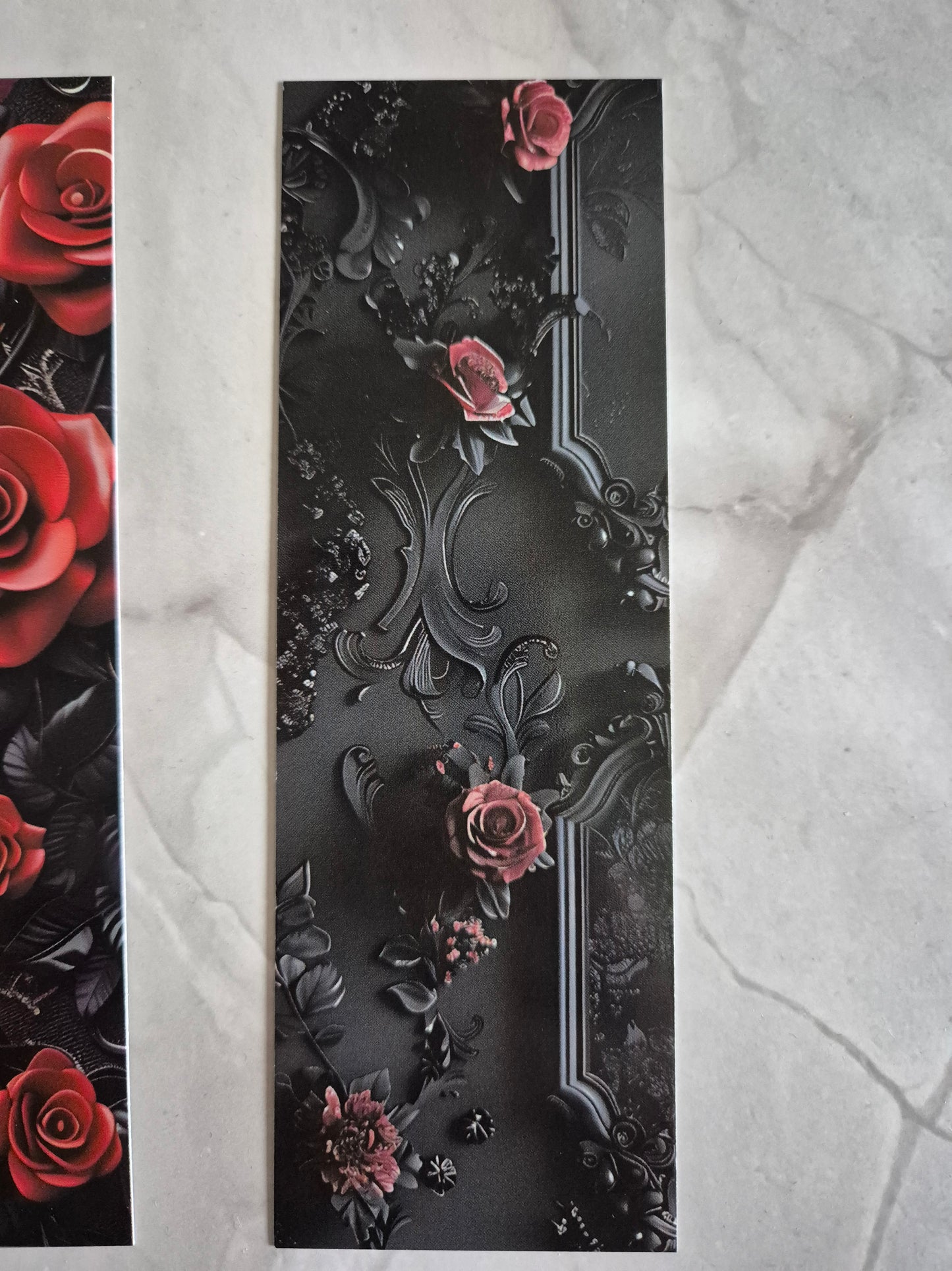 Lesezeichen Gothic Wall auf hochwertigem Paper gedruckt, doppelseitig, tolles Geschenk