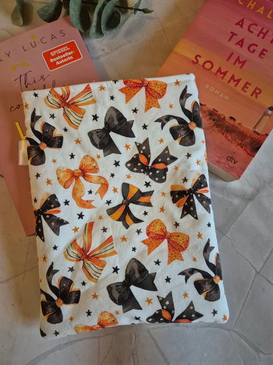 Halloween Bows Coquette Book Cover Kindle Kobo - 3 Sizes - Handmade