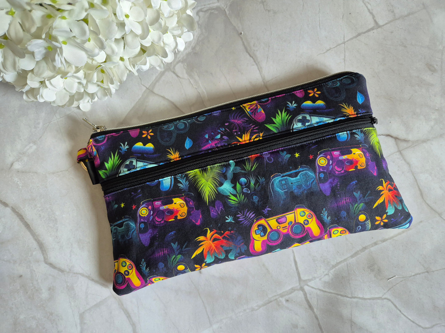 Padded Cover for Switch 1 / Switch 2 / Oled / Nintendo DS handmade with Zipper choose your fabric matcha kawaii Gaming add Personalisation