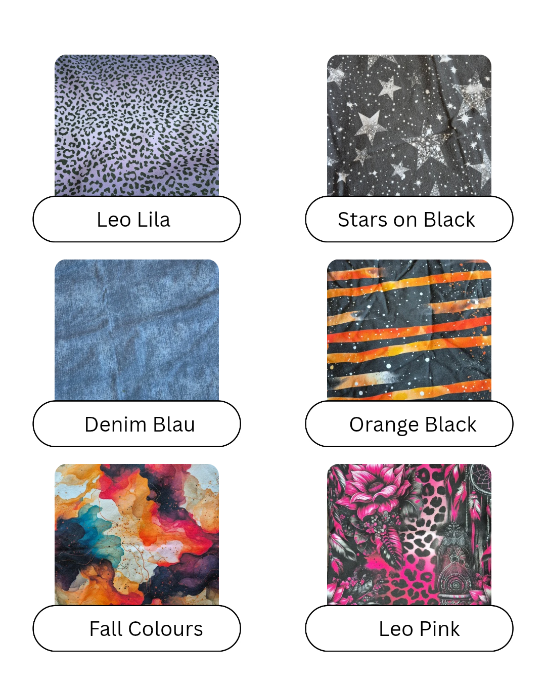 Stylish cozy wristwarmers for adults organic cotton wrist warmers organic jersey choose your Print
